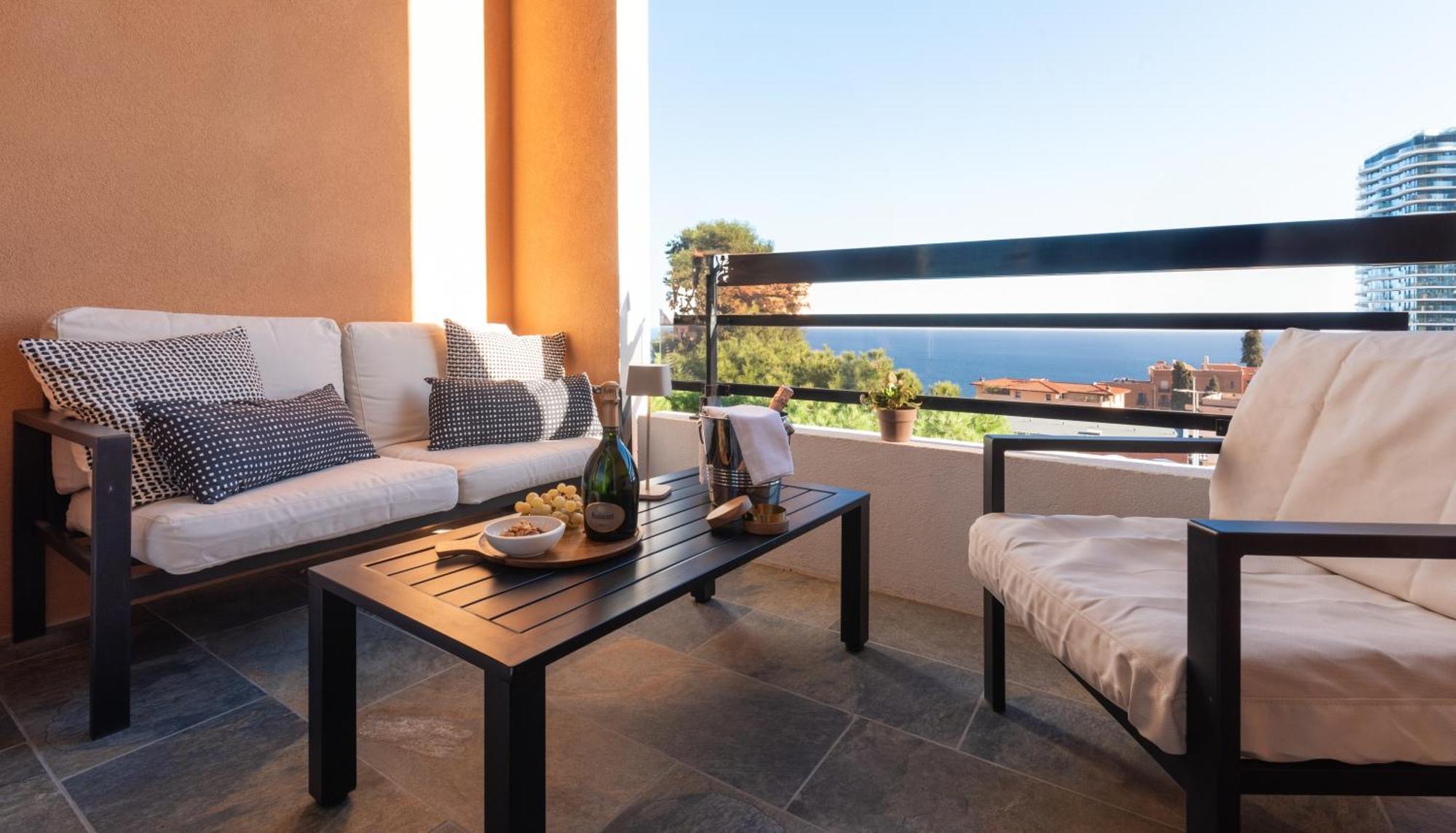 Monaco Border Luxury Suite - Sea View - Pool ボーソレイユ エクステリア 写真